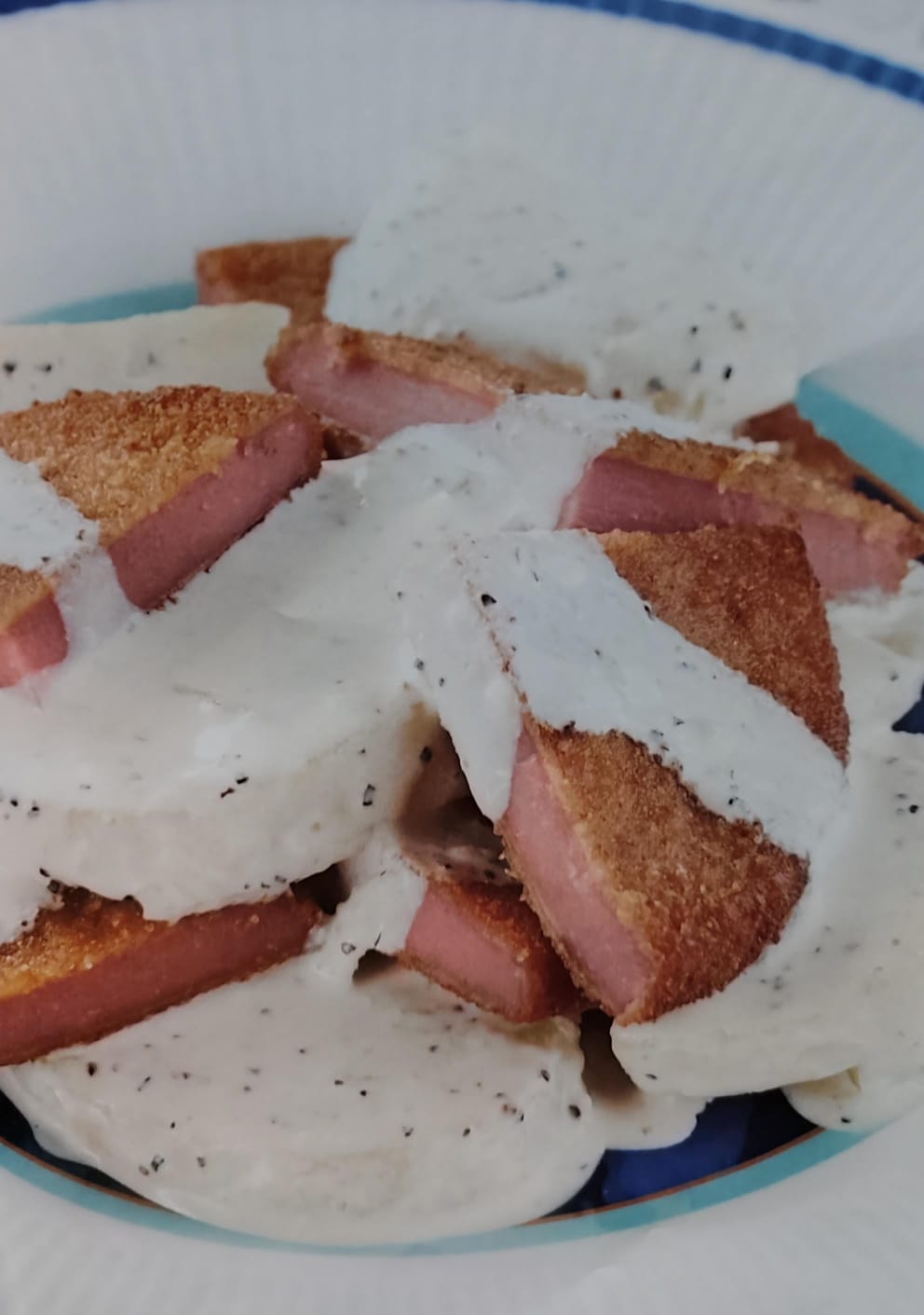 Mortadela empanizada 