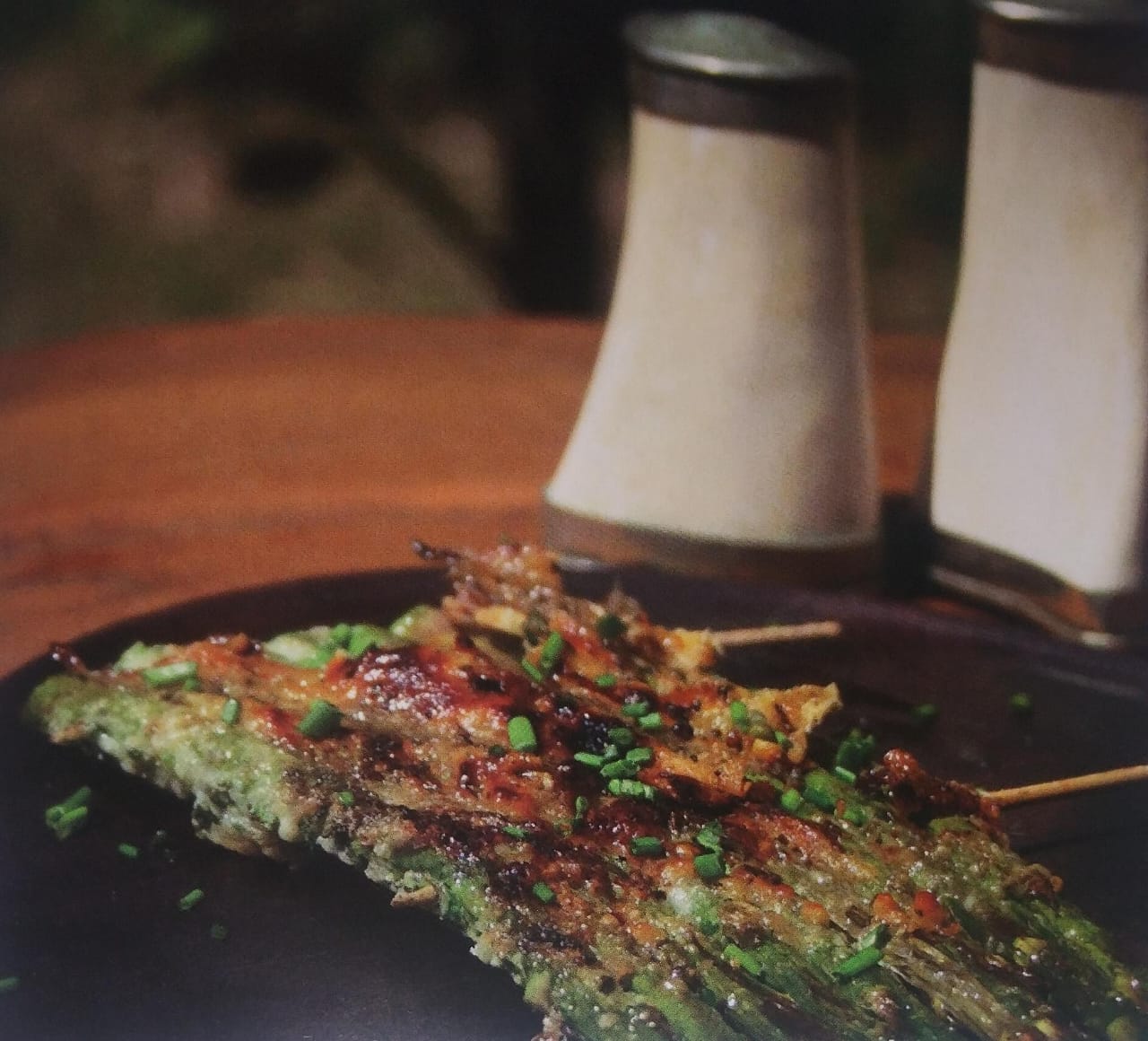 Esparragos a la parmesana