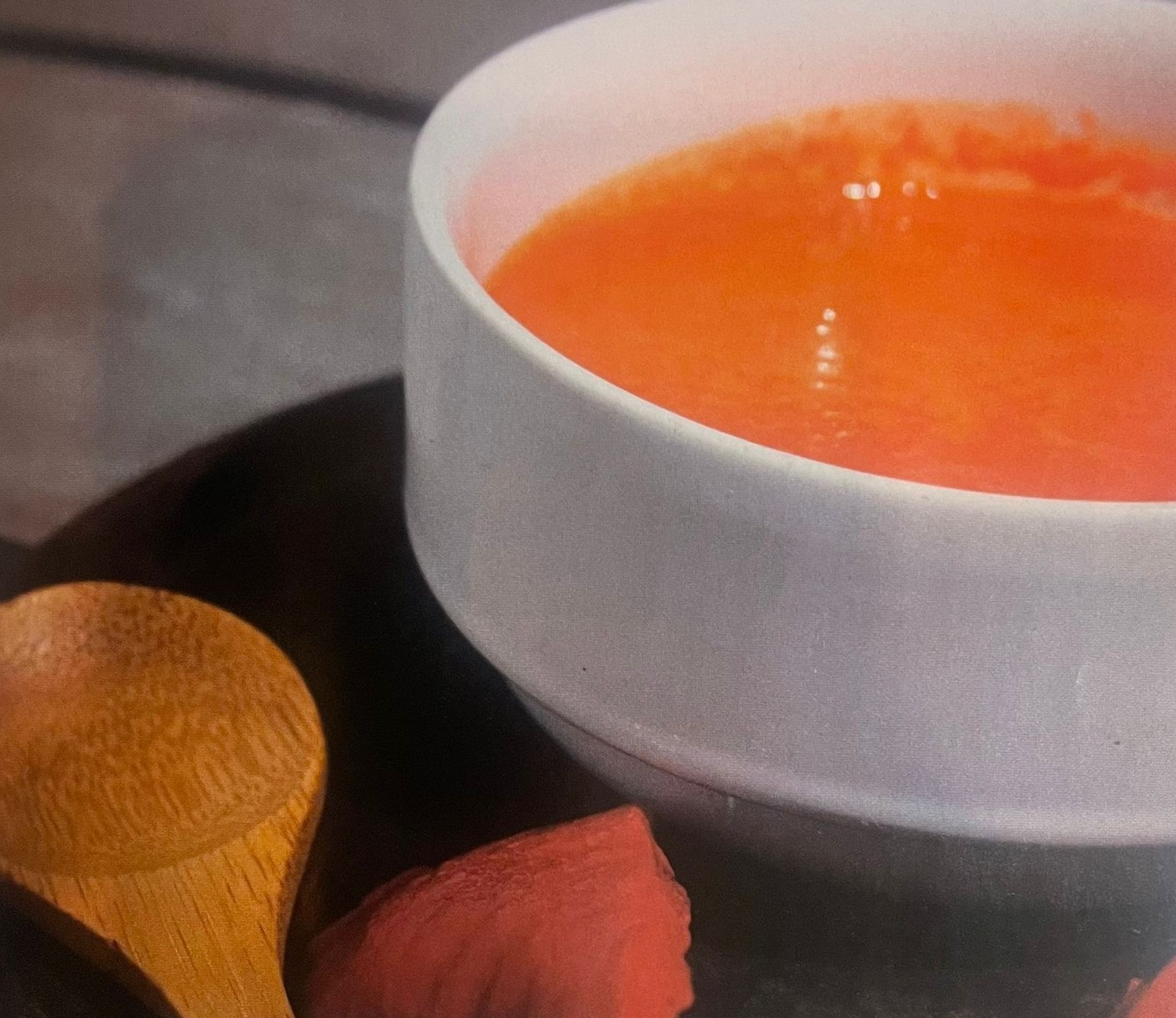 Pimientos asados y jengibre 