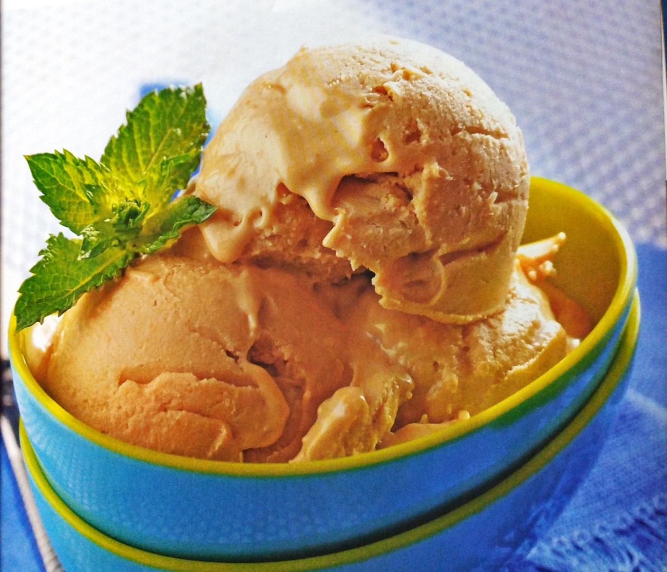 Helado de cacahuate