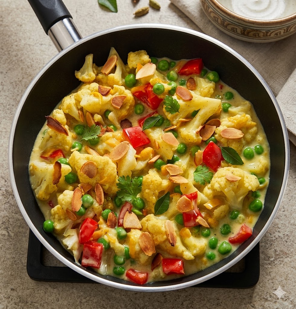 Coliflor al curry