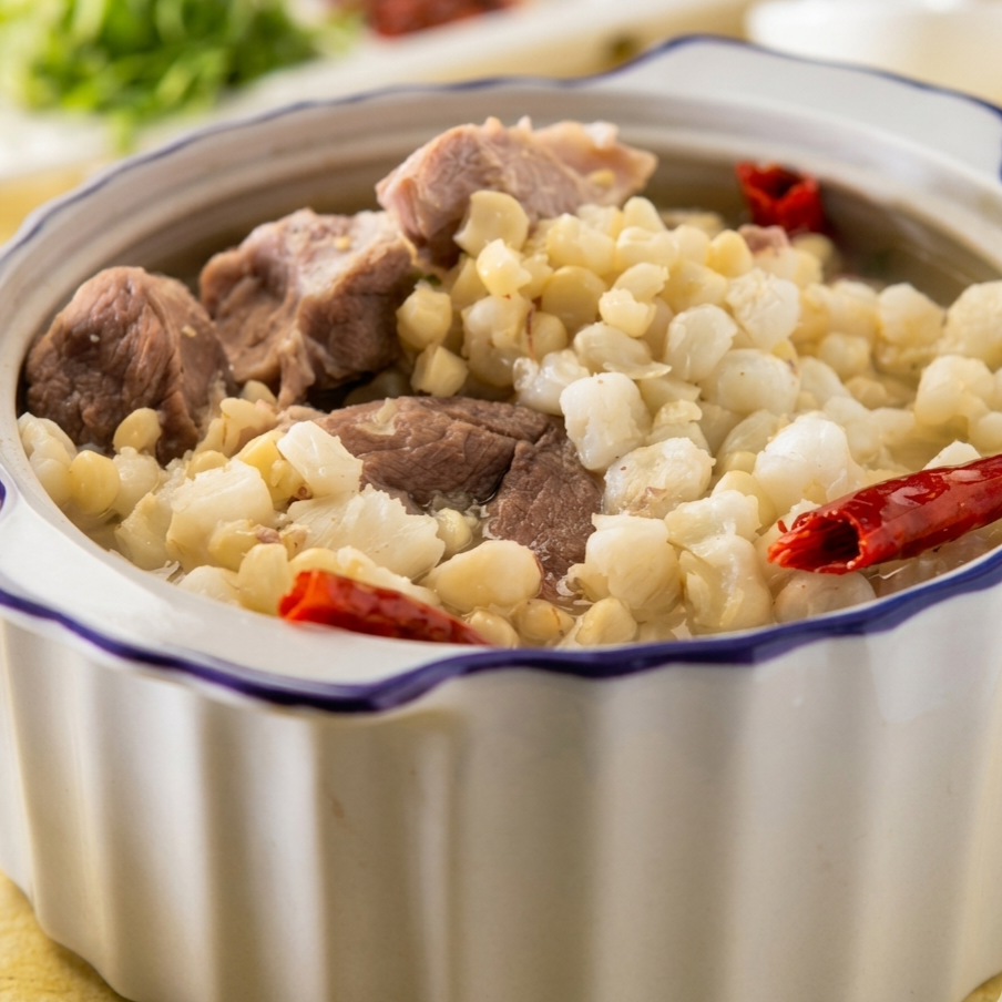 Pozole de esquites