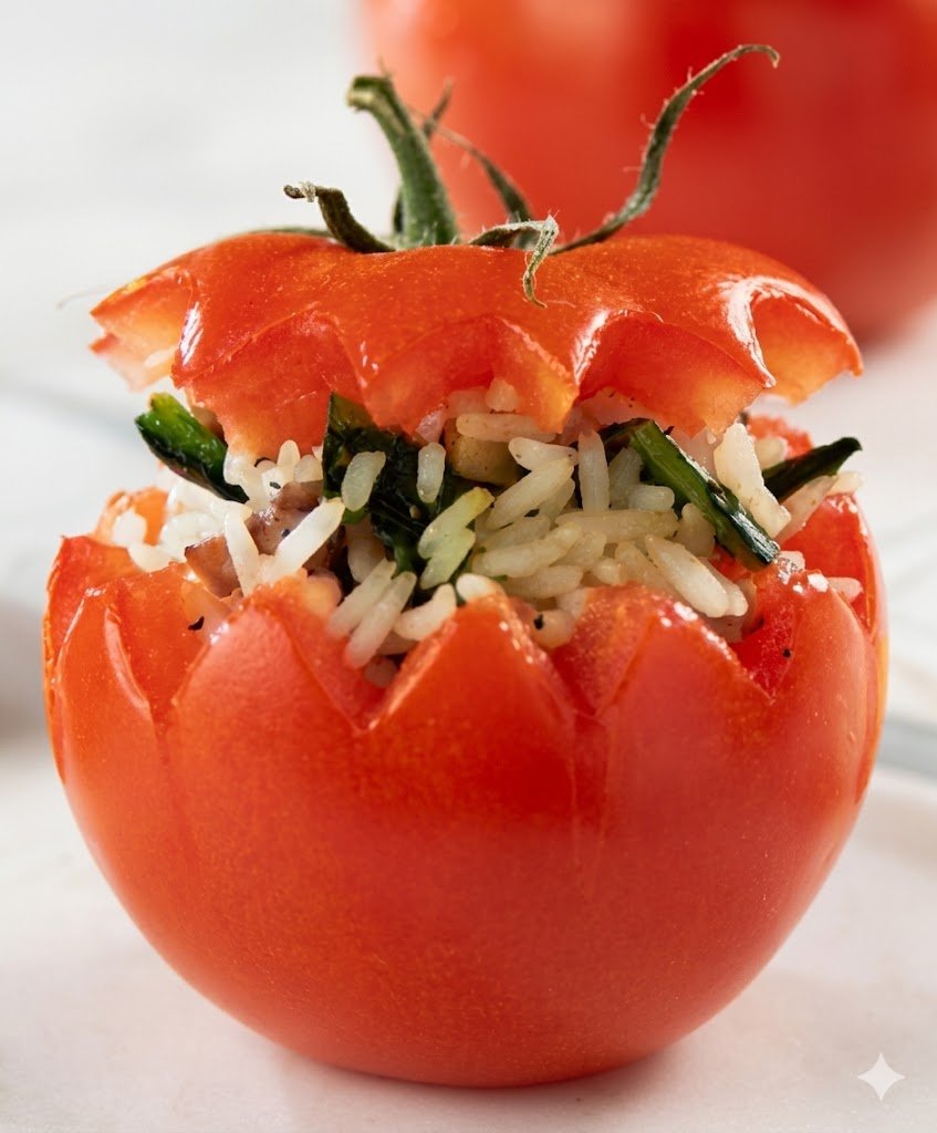Jitomates rellenos