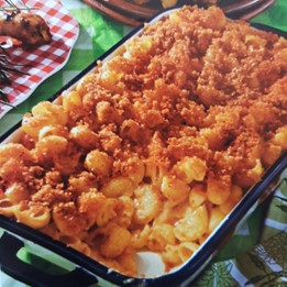 Coditos gratinados